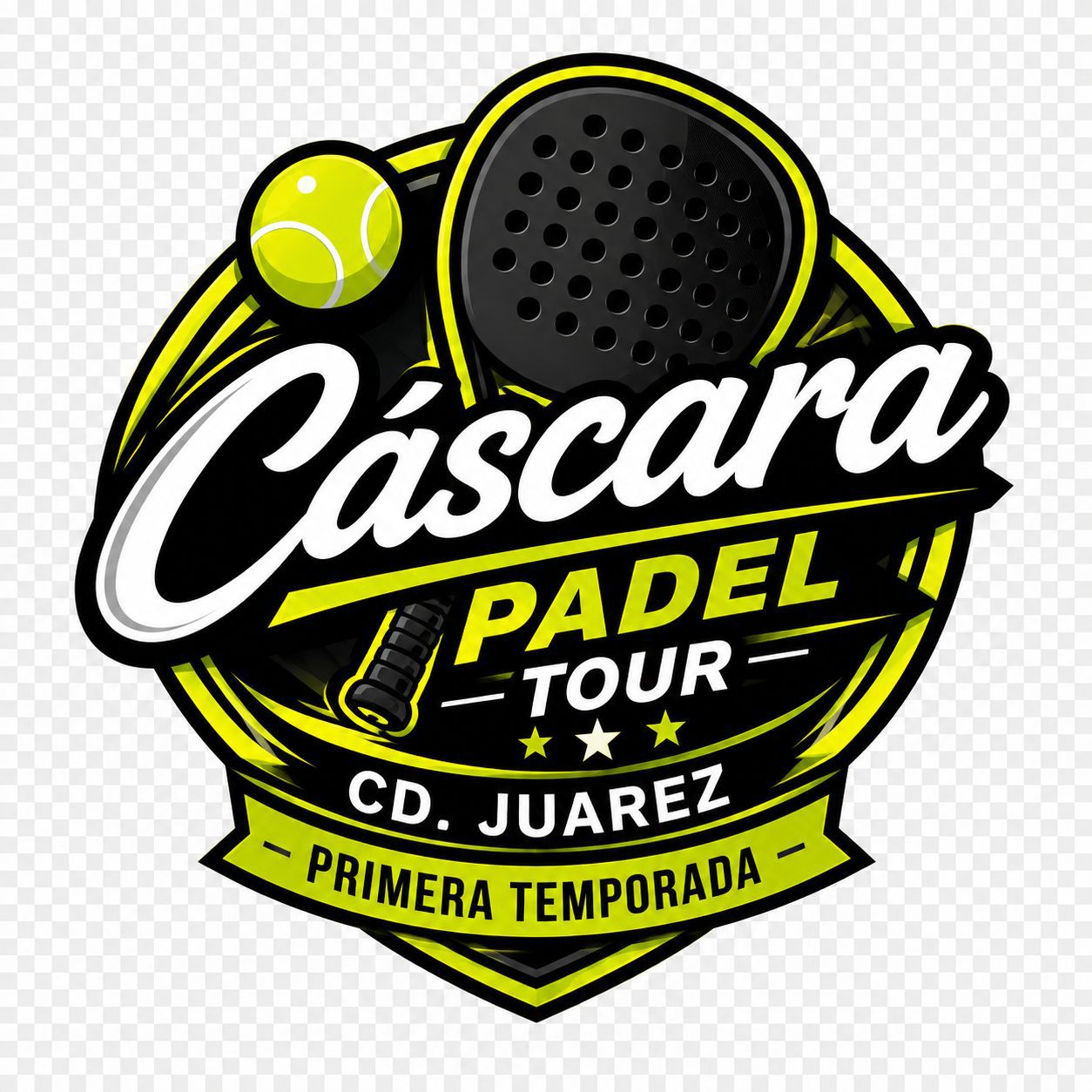 C&aacute;scara Padel Tour Logo